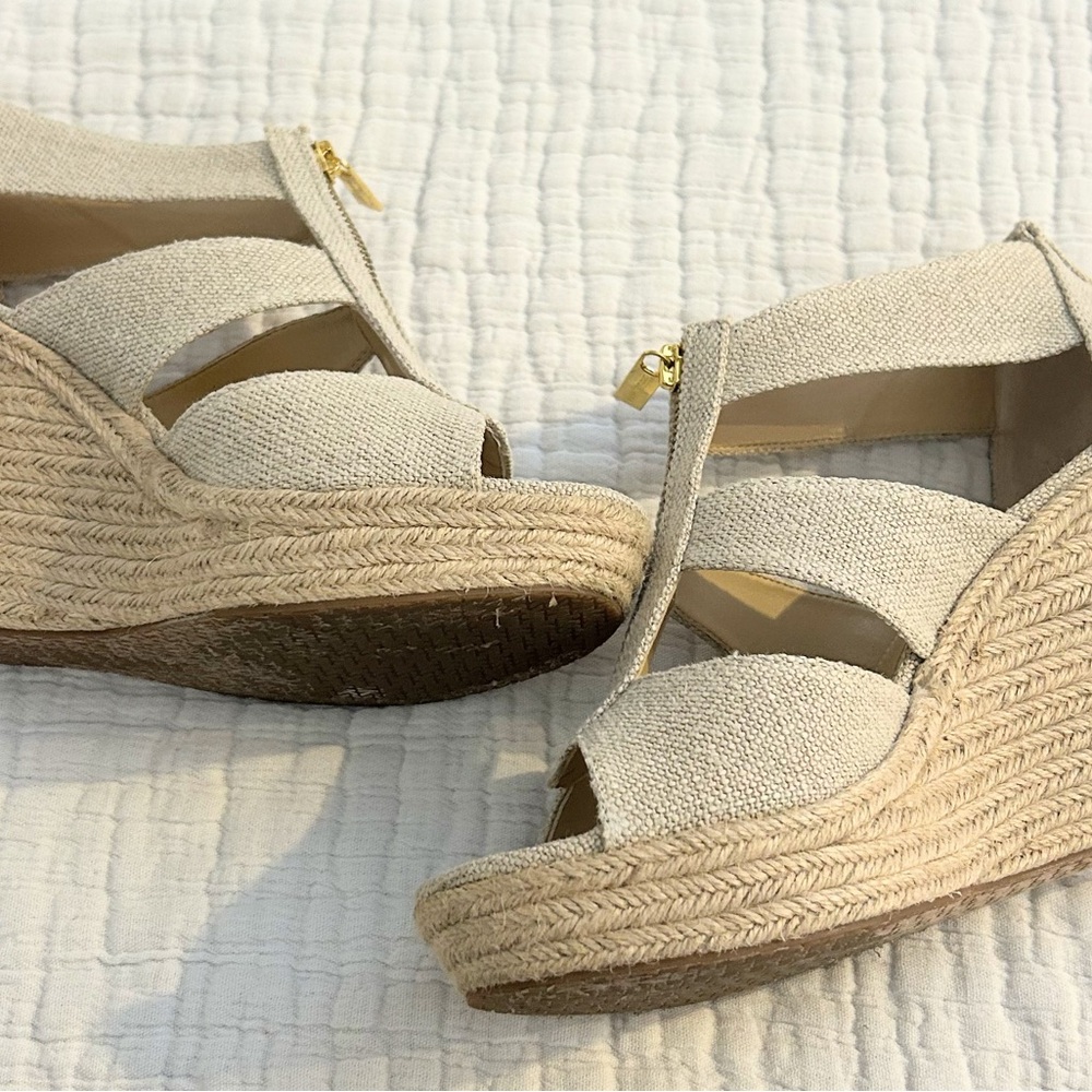 Michael Kors Damita Zip Up Wedge - Picture 3 of 5